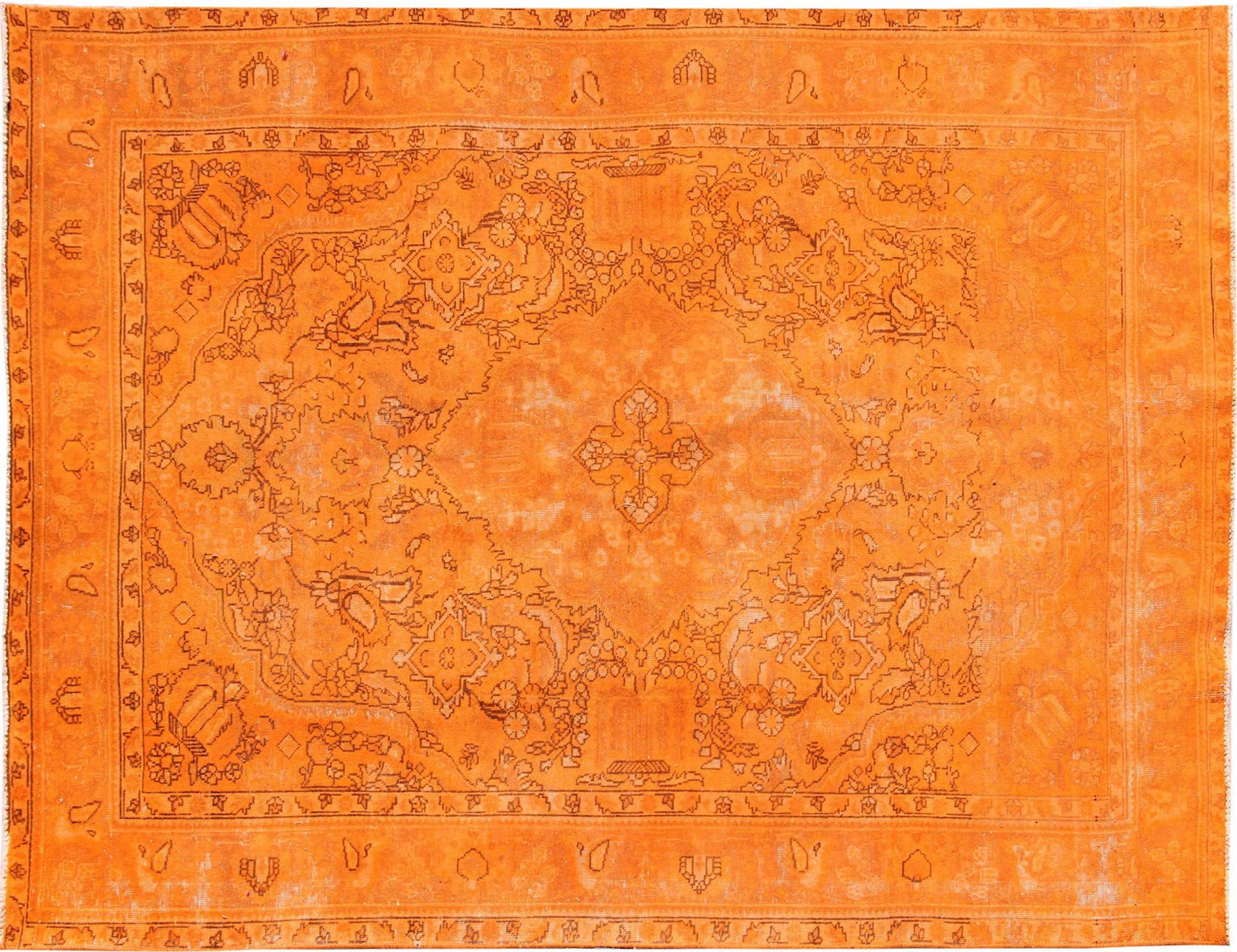 Tappeto vintage persiano  arancione <br/>290 x 197 cm