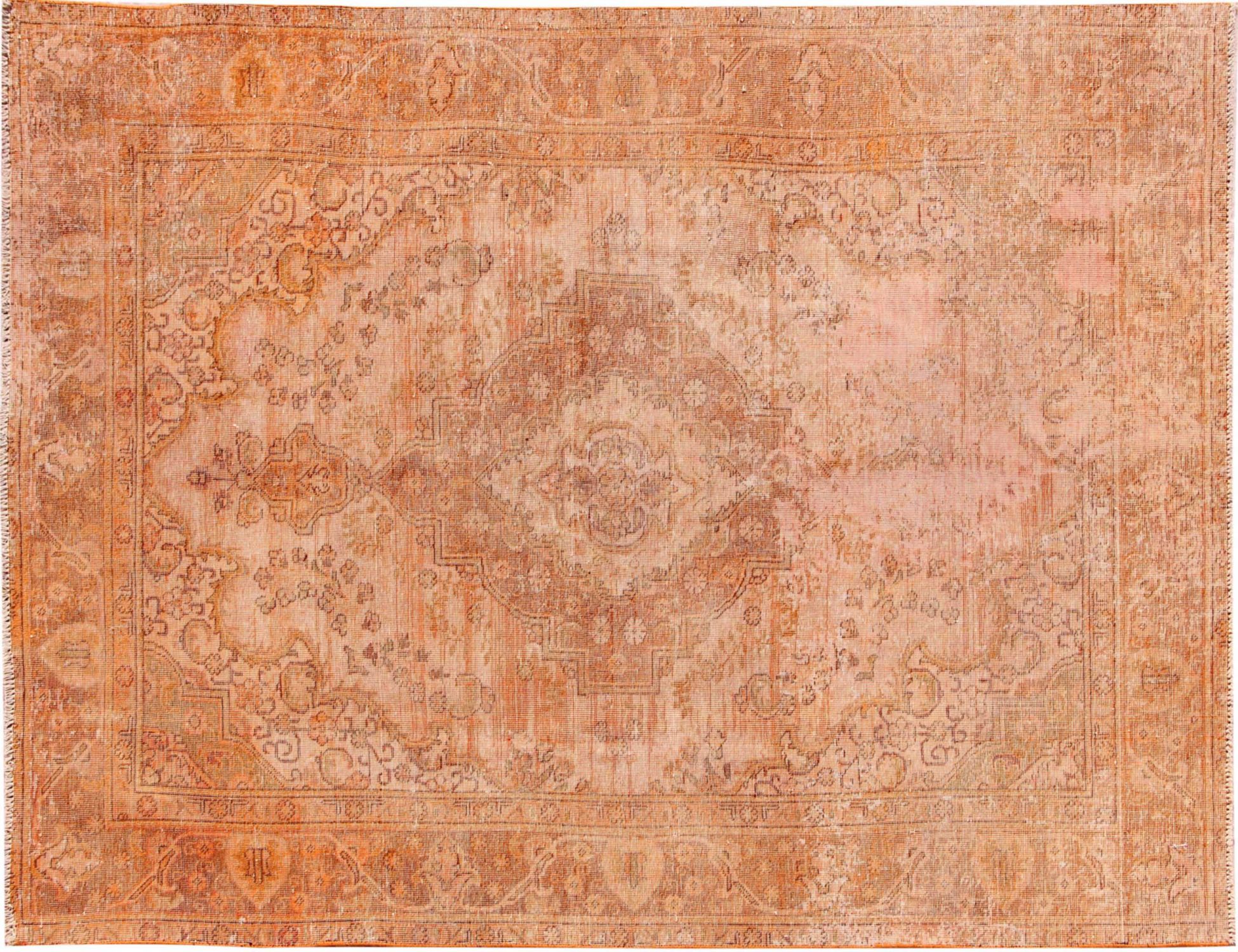 Perzisch Vintage Tapijt  oranje <br/>280 x 191 cm