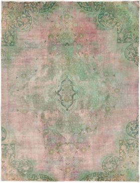 Persischer Vintage Teppich 280 x 184 grün
