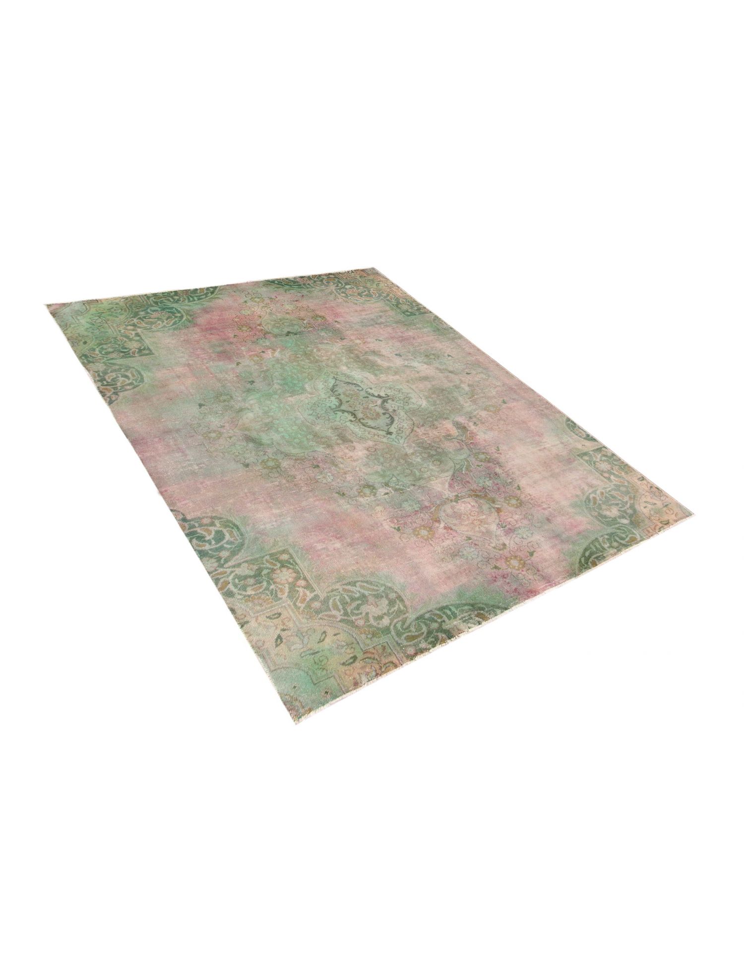 Tappeto vintage persiano  verde <br/>280 x 184 cm