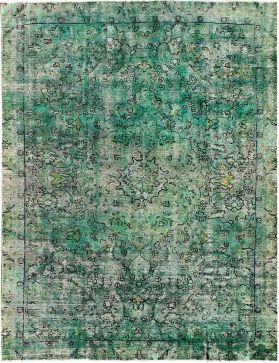 Alfombra persa vintage 360 x 260 verde