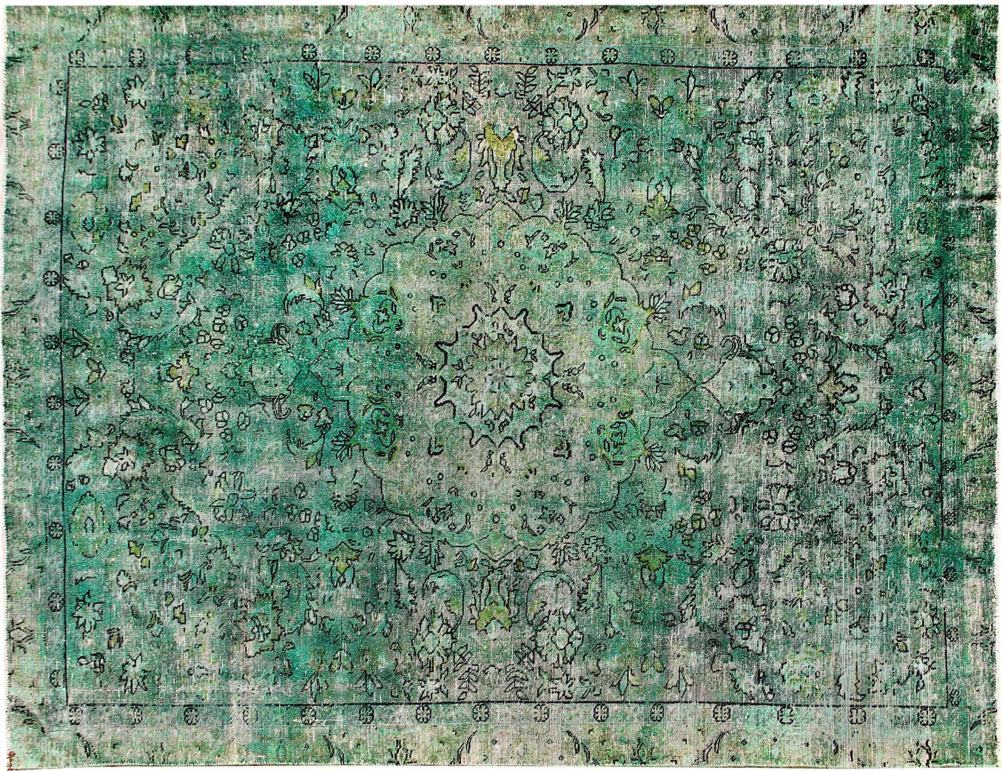 Tappeto vintage persiano  verde <br/>360 x 260 cm