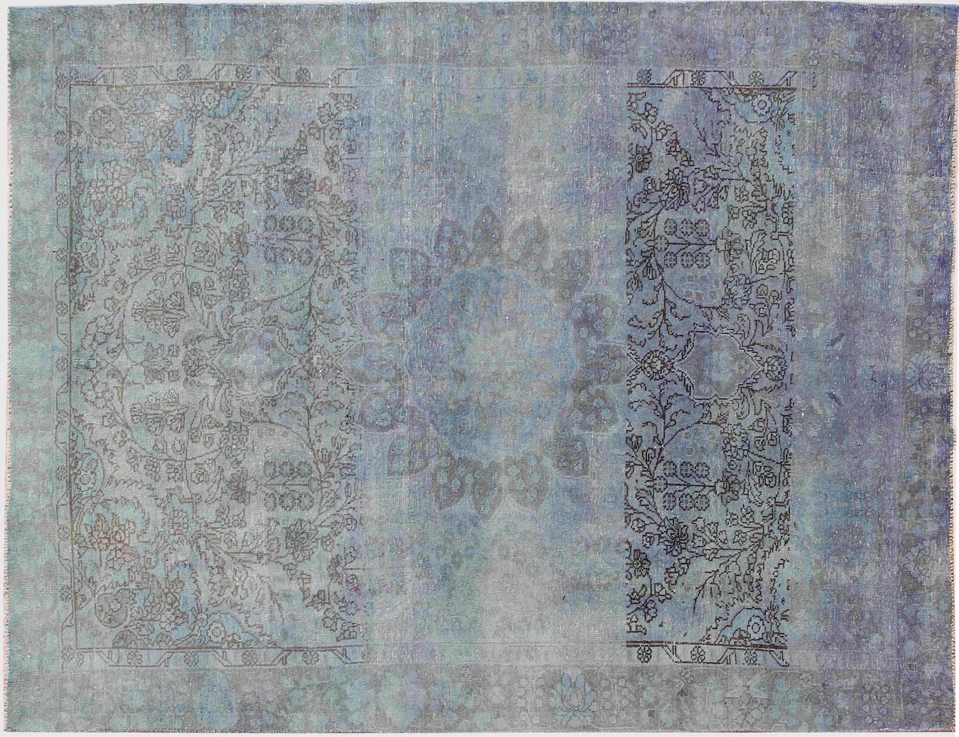 Tappeto vintage persiano  blå <br/>275 x 185 cm
