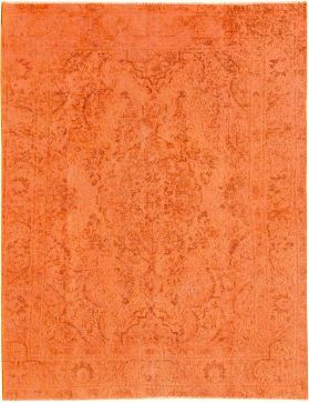 Alfombra persa vintage 291 x 186 naranja