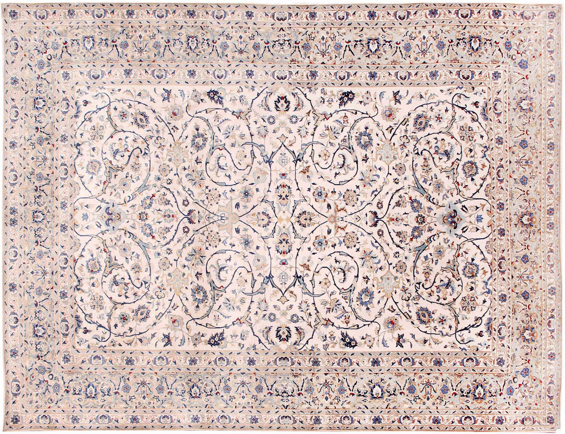 Keshan Tappeto  beige <br/>405 x 281 cm