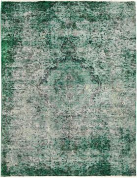 Tappeto vintage persiano  verde <br/>233 x 137 cm
