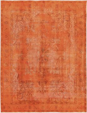 Persisk vintage teppe 377 x 296 oransje