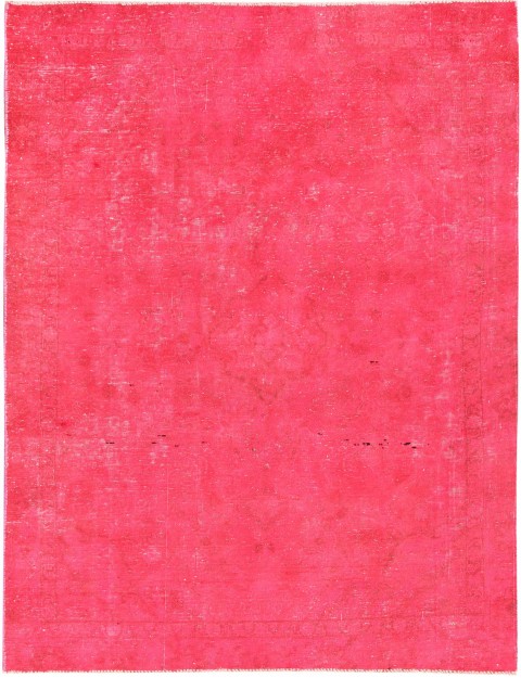 Rosa Persien Persischer Vintage Teppich 264 x 164 cm