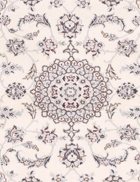 Beige persia Nain Teppe 152 x 98 cm - view 4