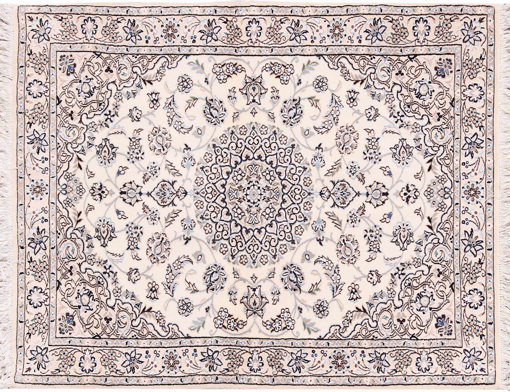 Nain Carpet  beige  <br/>152 x 104 cm