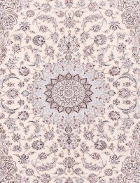 Beige Persien Nain Matta  306 x 198 cm