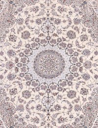 Beige Persan Nain Tapis 357 x 250 cm - view 4