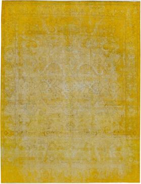 Tappeto vintage persiano  giallo <br/>384 x 283 cm