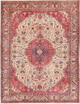 Tabriz Tæppe 397 x 296 beige