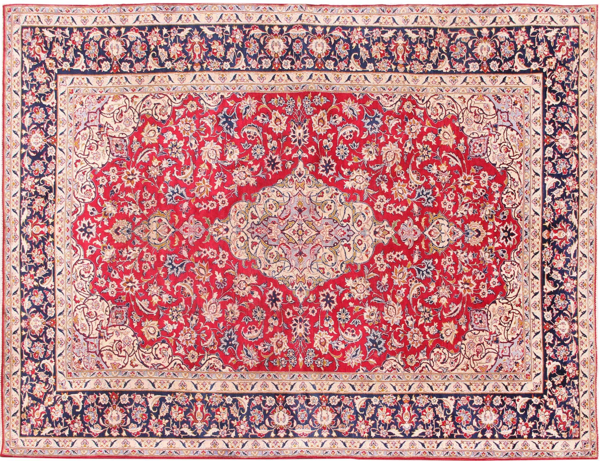 Mashad Tappeto  rosso <br/>400 x 258 cm