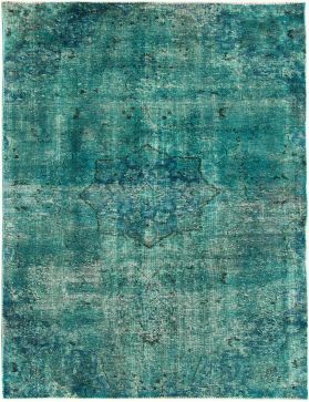 Persian Vintage Carpet 250 x 152 green 
