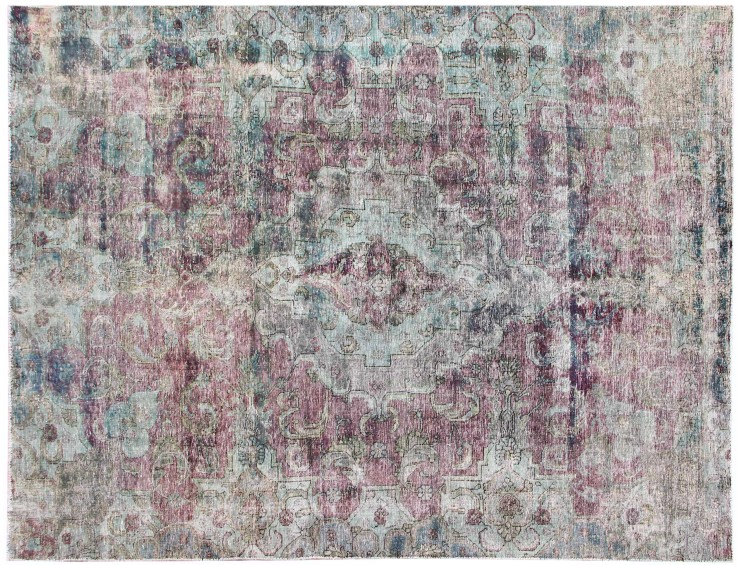 Purper Perzië Perzisch Vintage Tapijt 330 x 195 cm