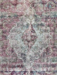 Purper Perzië Perzisch Vintage Tapijt 330 x 195 cm - view 4