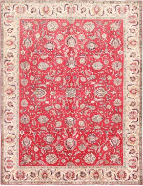 Tabriz Carpet  red  <br/>332 x 248 cm