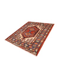 Beige  Persia Turkman Carpet  90 x 63 cm
