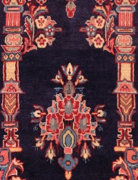 Blå Persien   Sarough Matta  96 x 51 cm