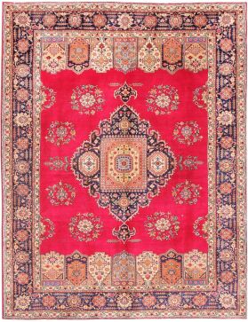 Tabriz Tæppe 333 x 235 rød