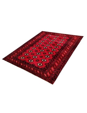 Rojo Persia Turkman Alfombra  200 x 115 cm