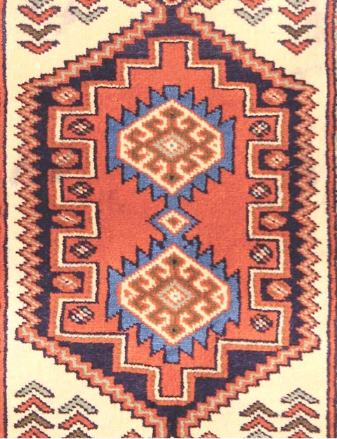 Turkman Tapis  <br/>92 x 62 cm