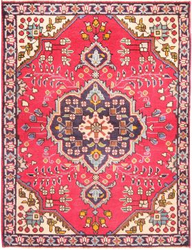 Persischer Vintage Teppich 157 x 97 rot