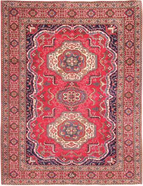 Tabriz Tæppe 197 x 130 rød