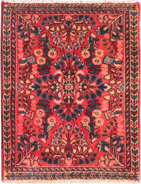 Hamadan Carpet 67 x 54 red 