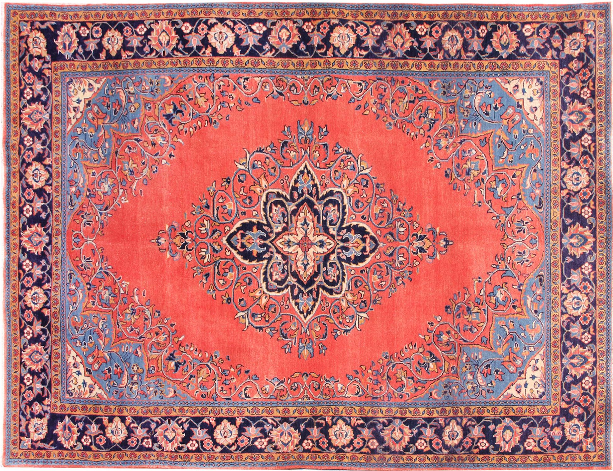 Sarough Teppich  rot <br/>364 x 238 cm