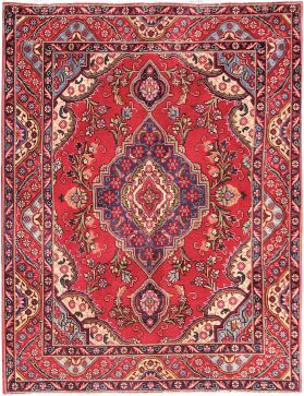 Tabriz Tappeto  rosso <br/>192 x 140 cm