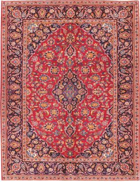 Keshan Teppich  rot <br/>216 x 140 cm