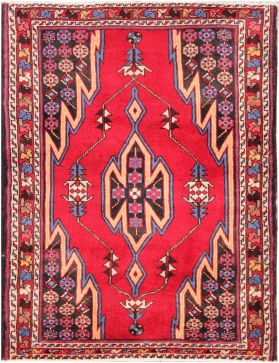 Hamadan Tapis 117 x 82 rouge