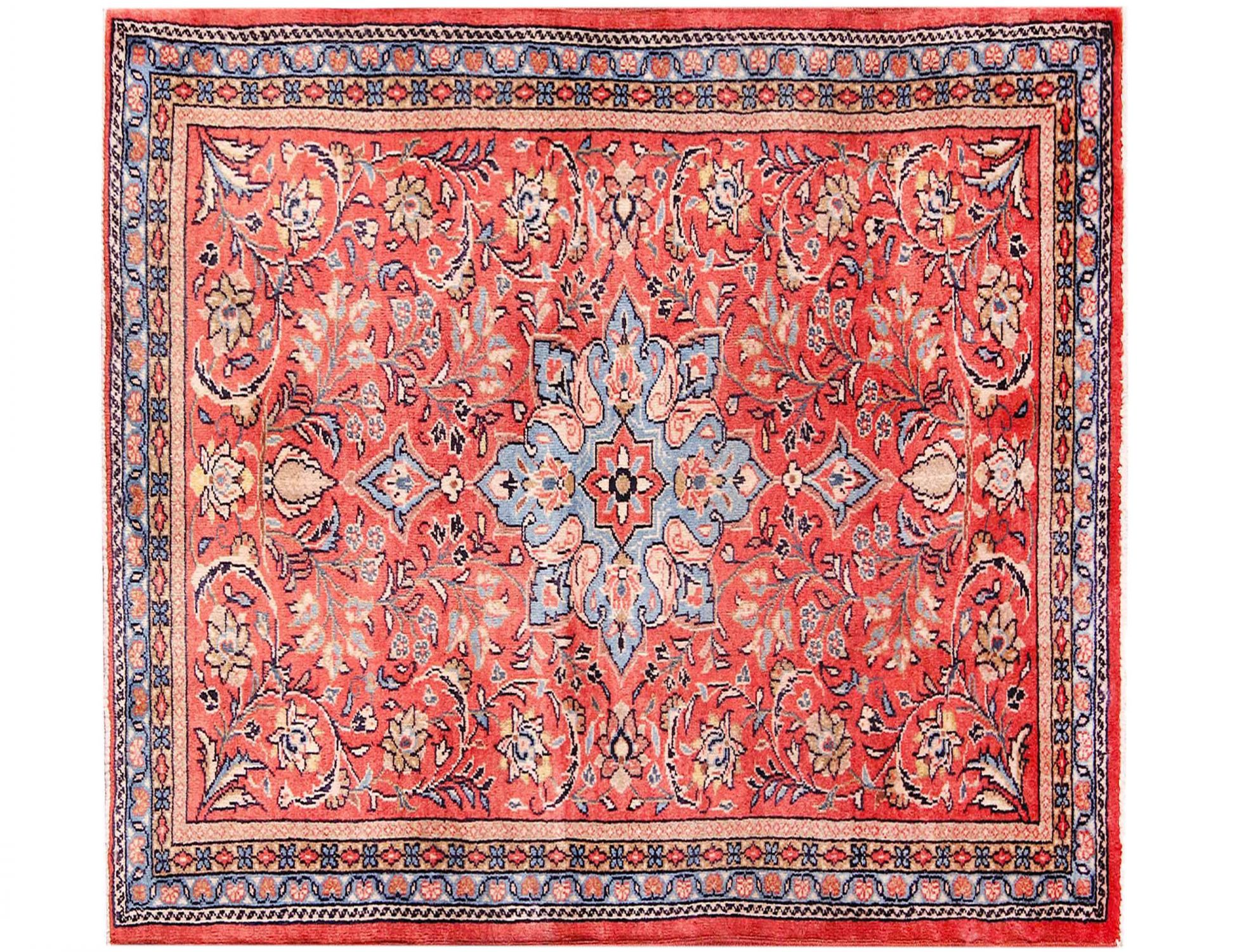 Sarough Teppe  rød <br/>140 x 81 cm