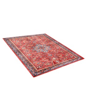 Rood Perzië Sarough Tapijt  140 x 81 cm