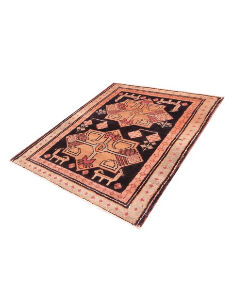 Blu Persiano Hamadan Tappeto  88 x 66 cm