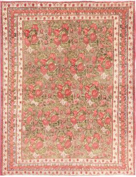 Hamadan Carpet 233 x 155 green 