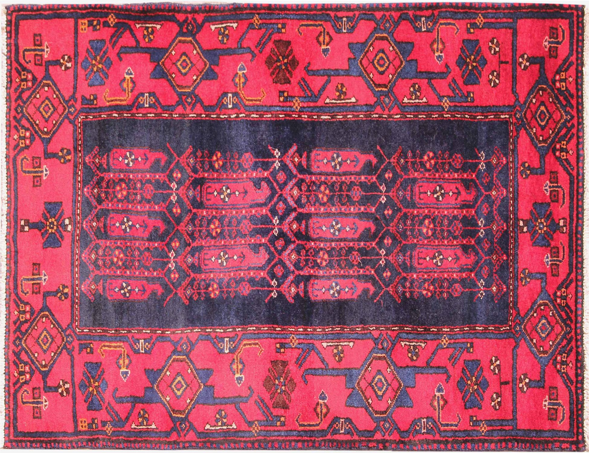 Hamadan Tapis  rouge <br/>150 x 104 cm