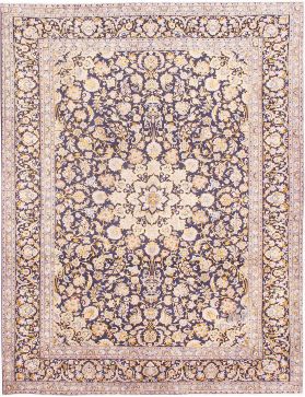 Keshan Tapis 412 x 302 bleu