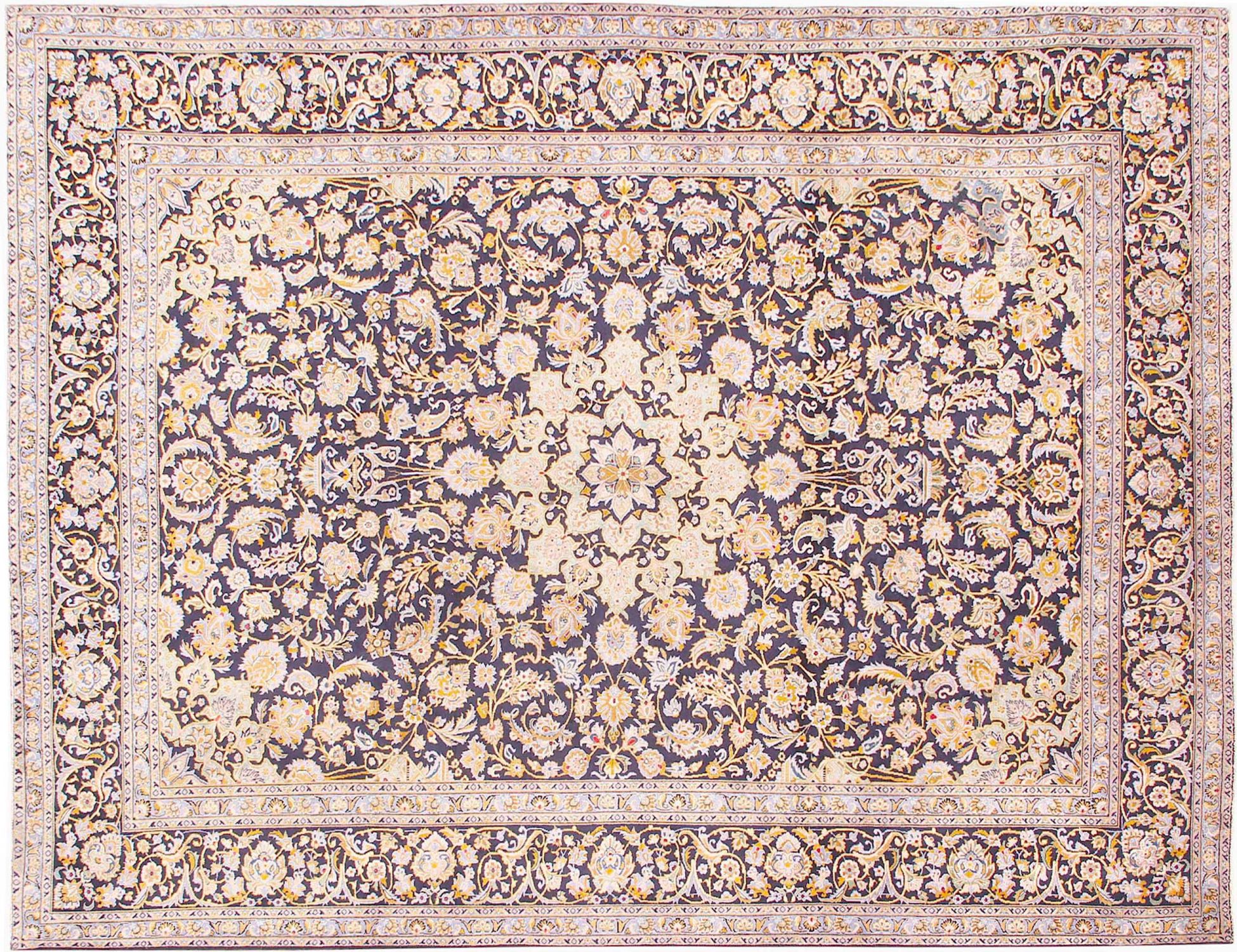 Keshan Tappeto  blu <br/>412 x 302 cm