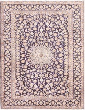 Keshan Carpet 425 x 310 blue