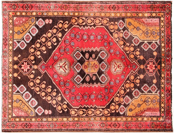 Bleu Persan Tabriz Tapis  193 x 130 cm