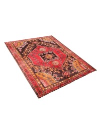 Blå Persien Tabriz Matta  193 x 130 cm