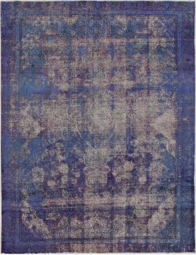 Persischer Vintage Teppich 352 x 260 blau