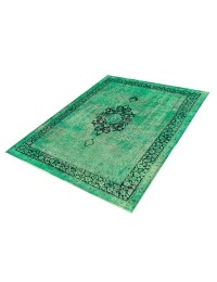 Vert Persan Tapis Persan vintage  385 x 285 cm