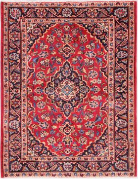 Keshan Tapis 136 x 100 rouge