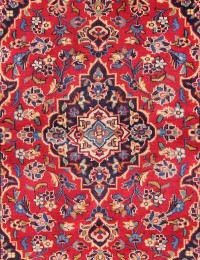 Rød persia Keshan Teppe  136 x 100 cm
