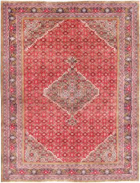 Tabriz Tæppe 286 x 199 rød